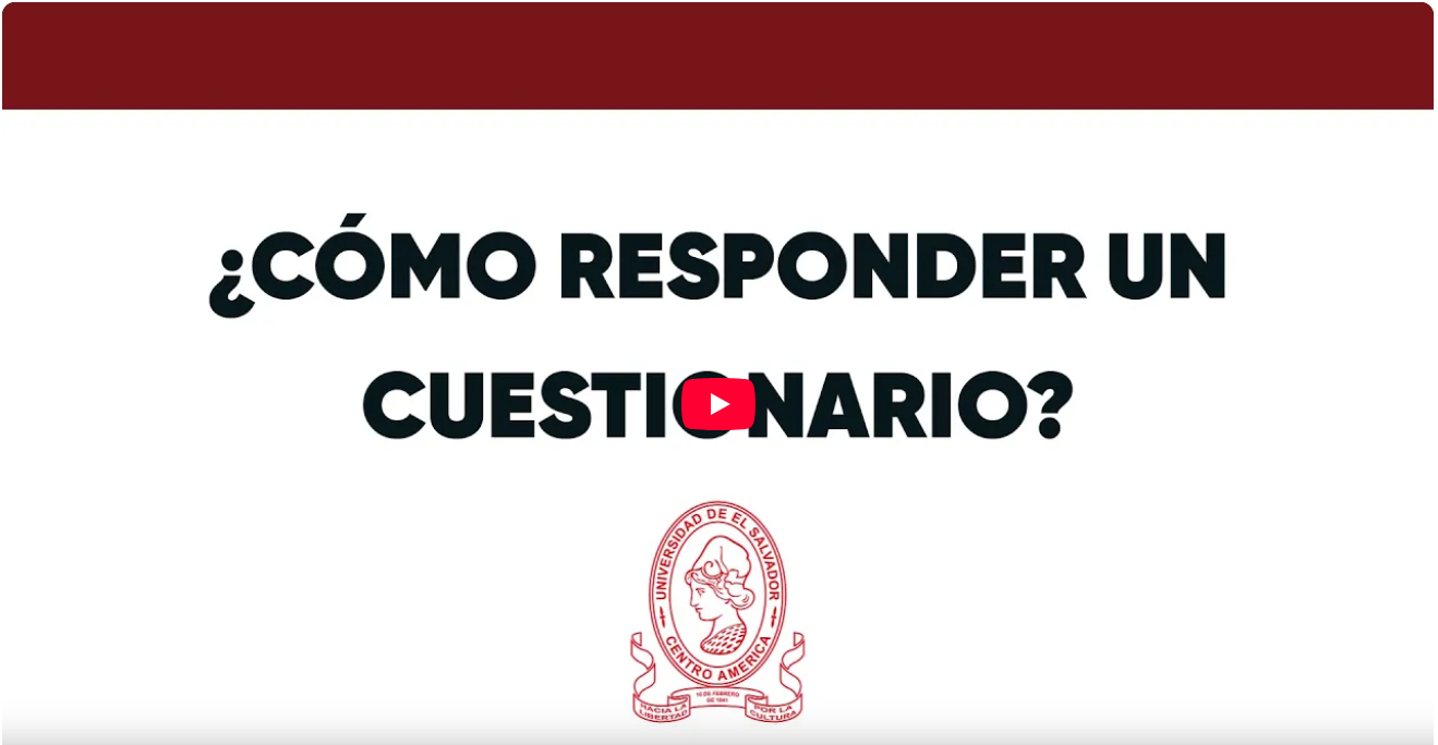 Tutorial: Responder cuestionario