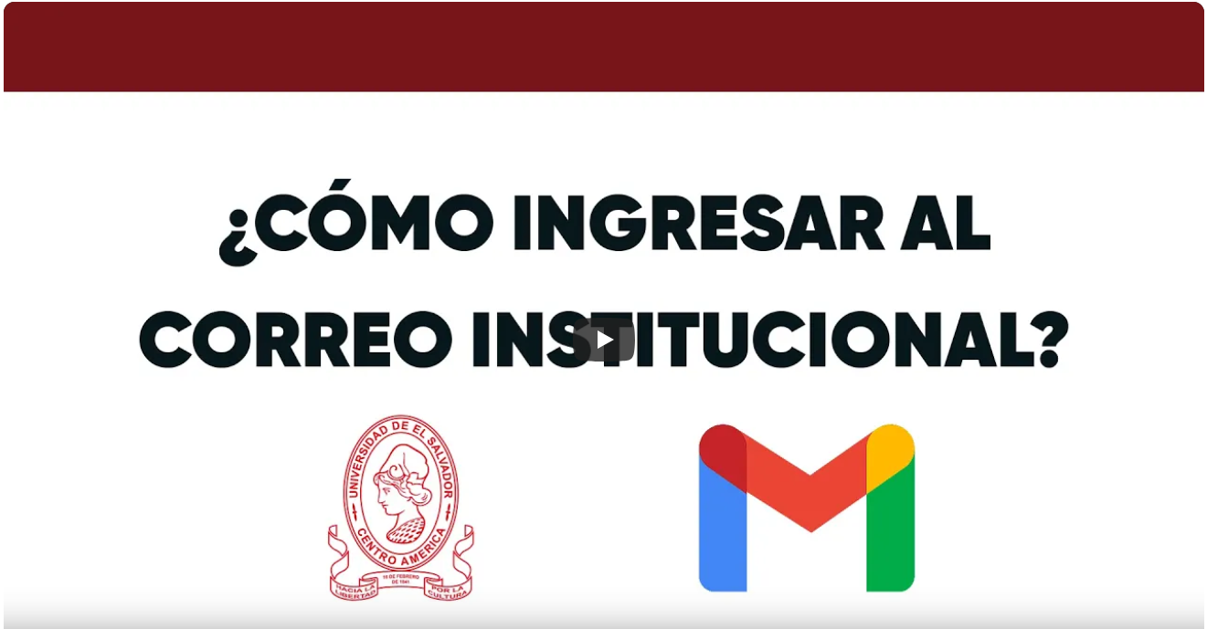 Tutorial: Ingreso al correo institucional